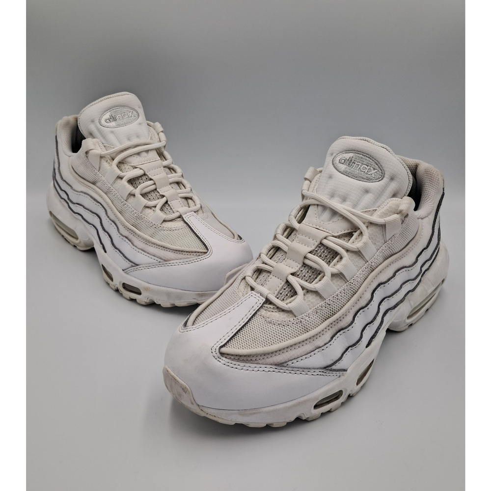 Size 9 - Nike Air Max 95 Essential White Grey Fog - CT1268-100